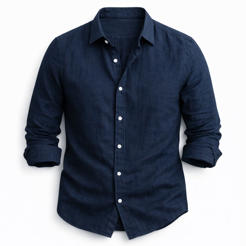 Simon | Breathable Linen Blend Shirt
