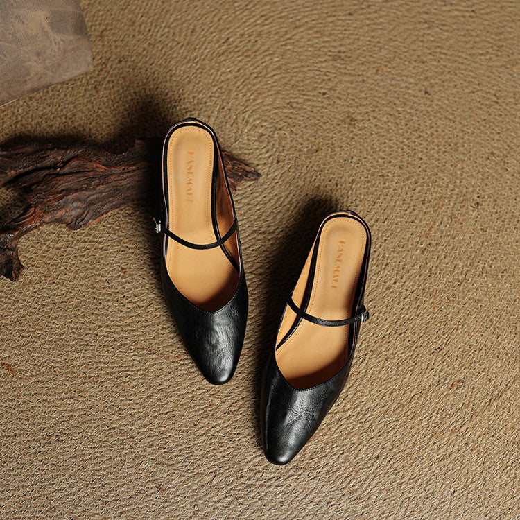 Margot | Classic Pointed-Toe Mules
