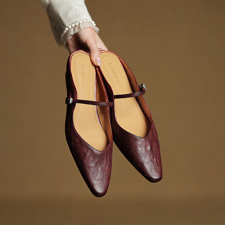 Margot | Classic Pointed-Toe Mules