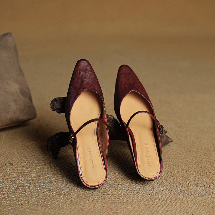 Margot | Classic Pointed-Toe Mules