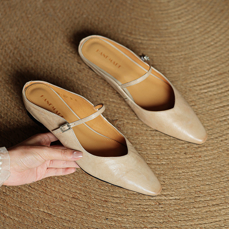 Margot | Classic Pointed-Toe Mules