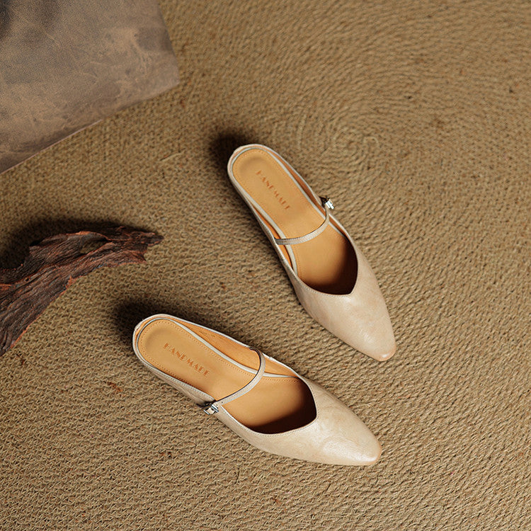 Margot | Classic Pointed-Toe Mules