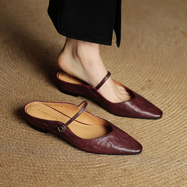Margot | Classic Pointed-Toe Mules