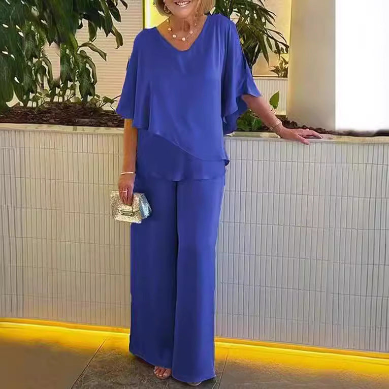 Liora | Effortless Wide Leg Coord Set
