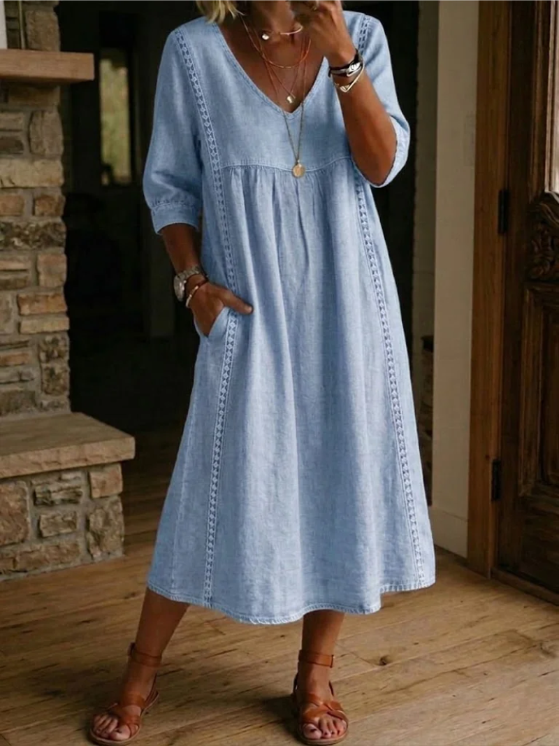 Sekgabo | Relaxed Pocket Midi Dress