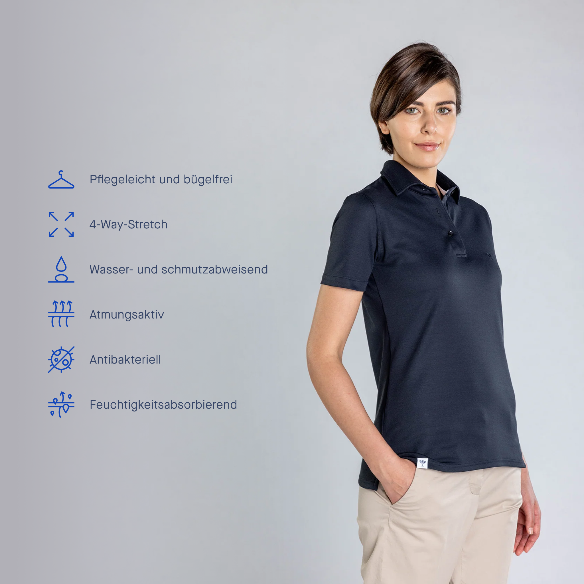 Lindiwe | Dual-Layer Performance Polo