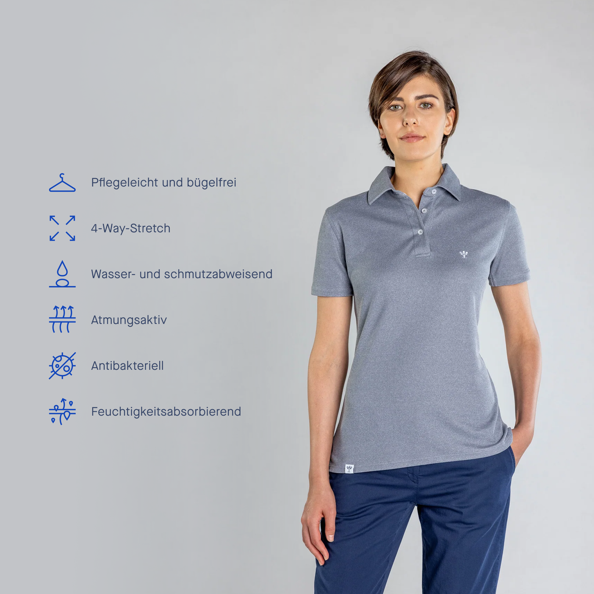 Lindiwe | Dual-Layer Performance Polo