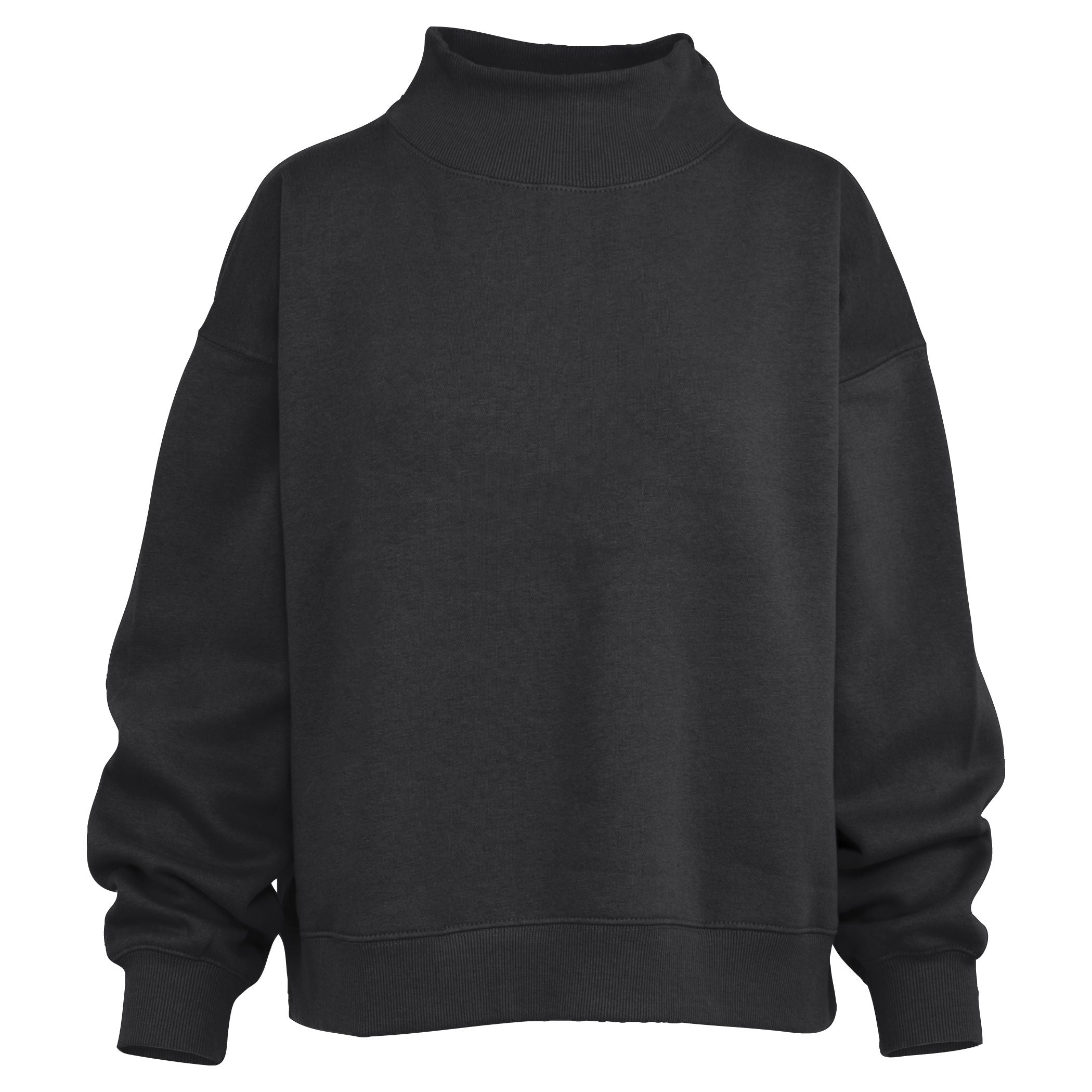 Nonhlanhla | Mock Neck Fleece Wide Silhouette