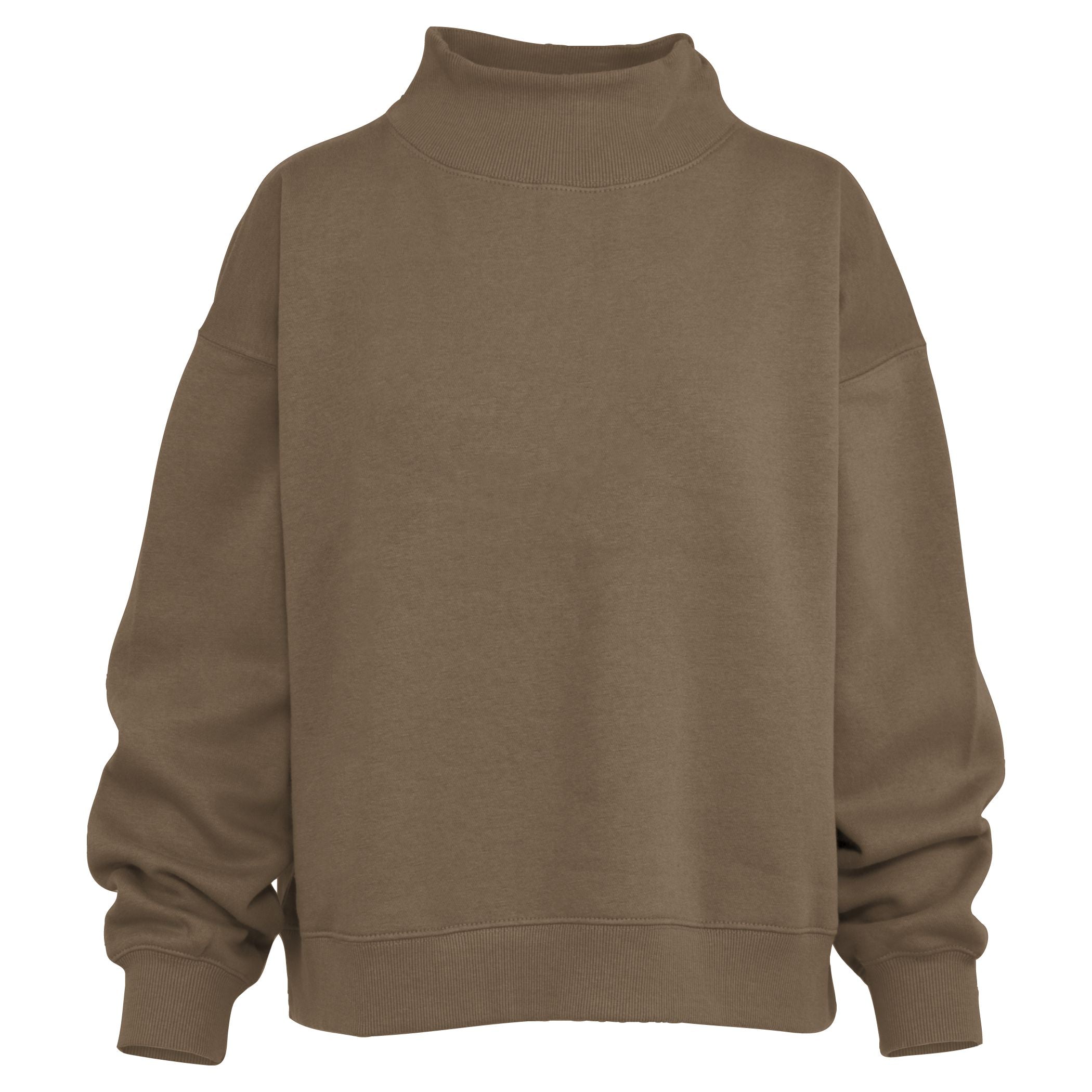 Nonhlanhla | Mock Neck Fleece Wide Silhouette