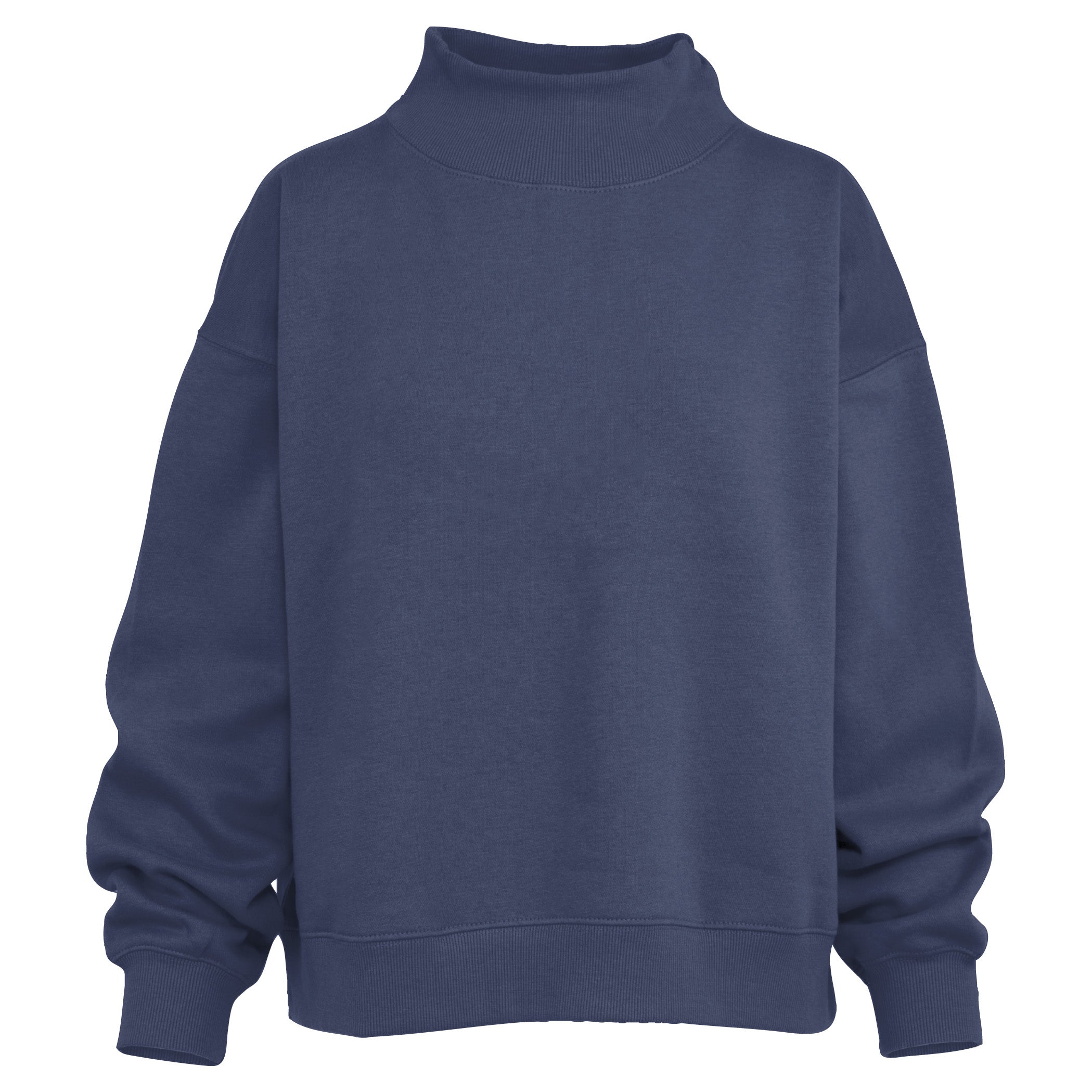 Nonhlanhla | Mock Neck Fleece Wide Silhouette