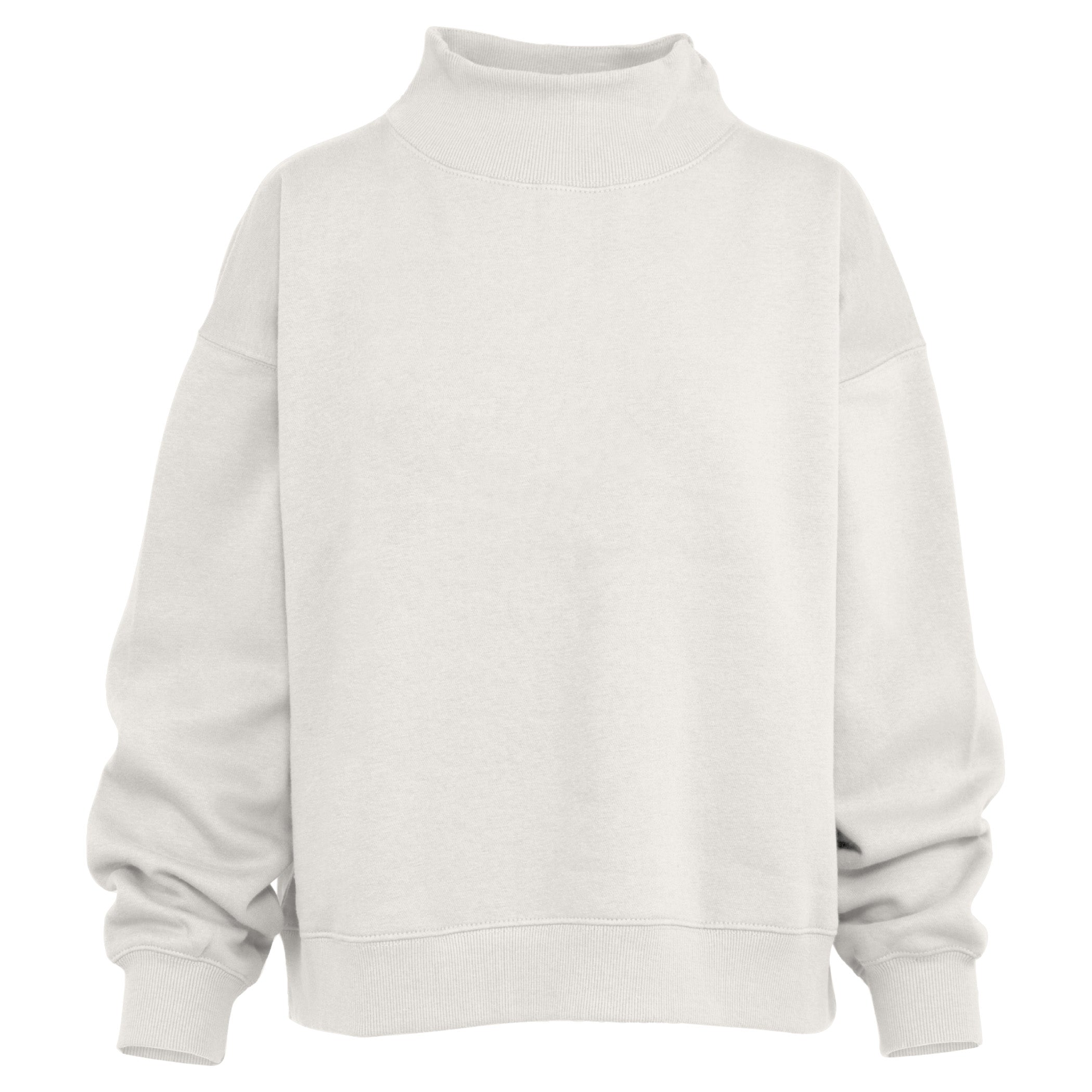 Nonhlanhla | Mock Neck Fleece Wide Silhouette