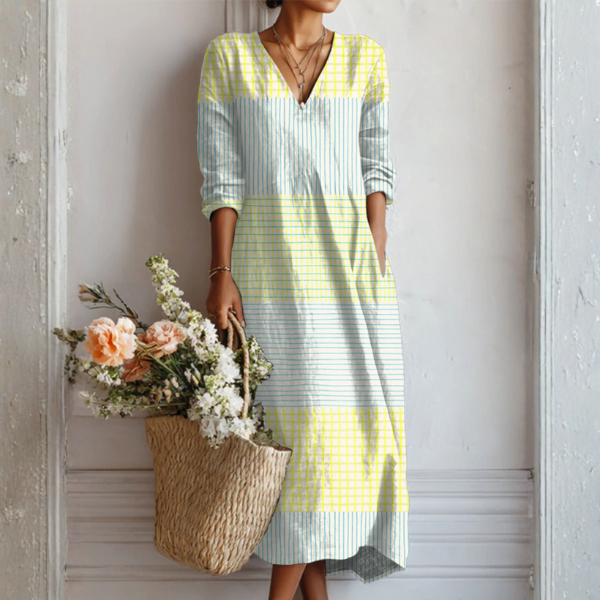 Emma | Crisp Linen Dress