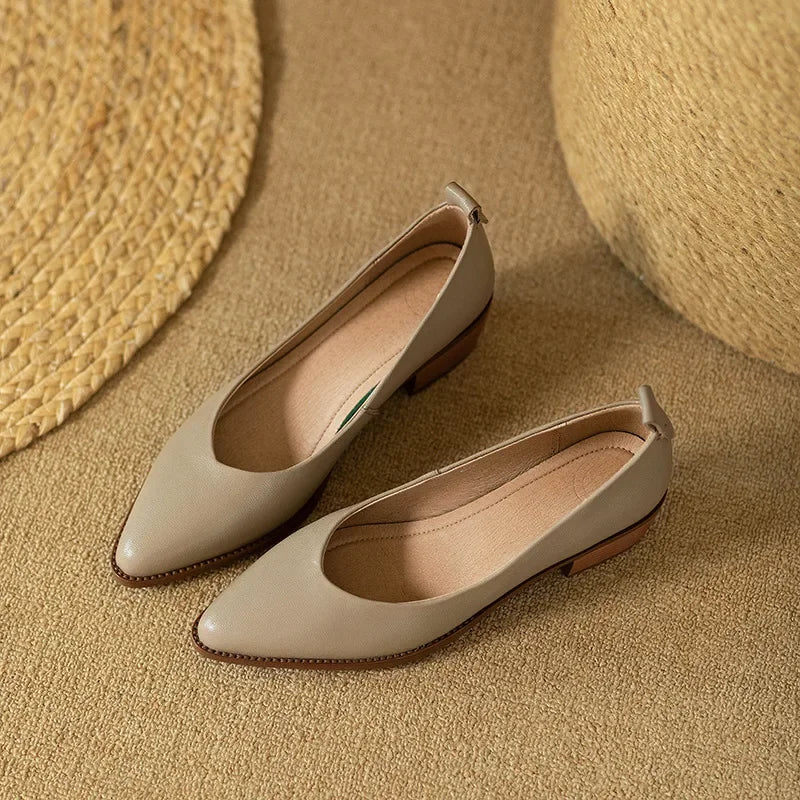 Élise | Classic Block Heel Pumps