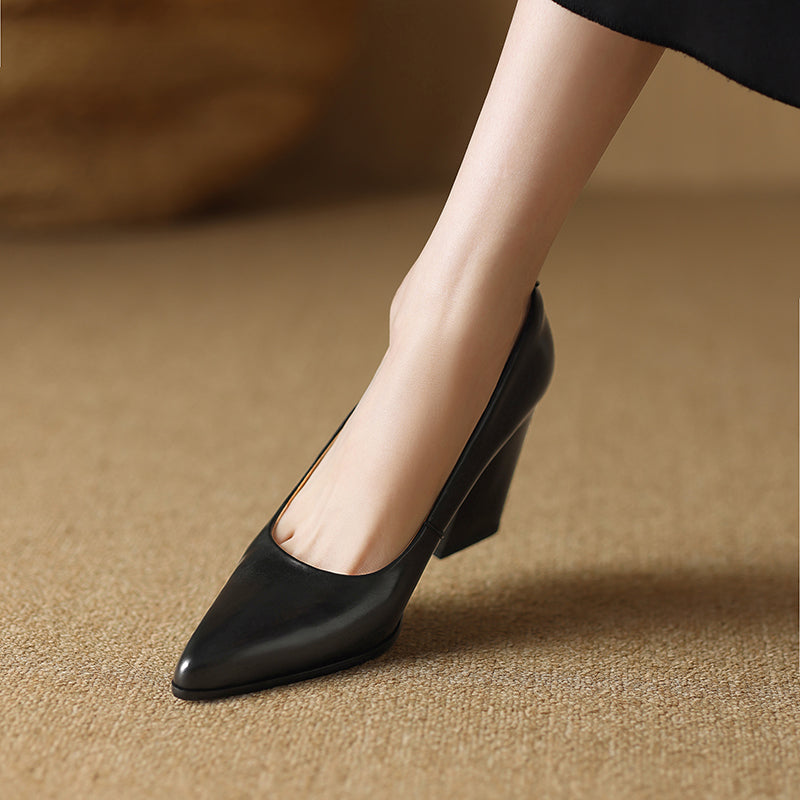 Cécile | Structured Elegant Pumps