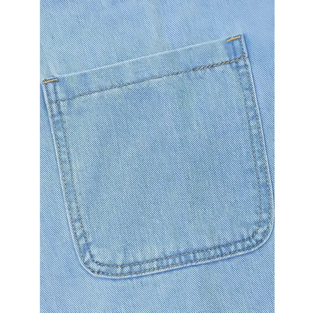 Georgia | Relaxed Denim-Look Dress
