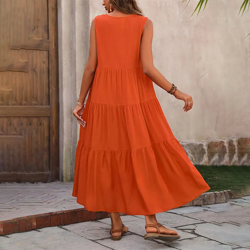 Flora | Tiered Maxi Dress