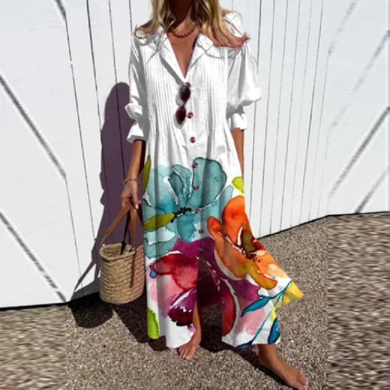 Sienna | Elegant Boho Maxi Dress