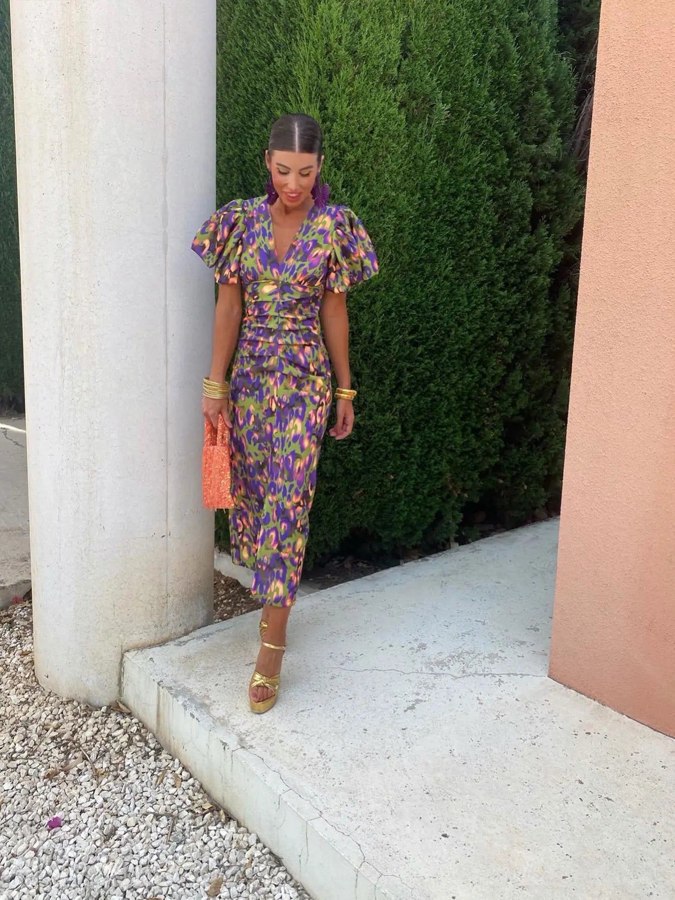Refilwe | Elegant Puff Sleeve Summer Dress