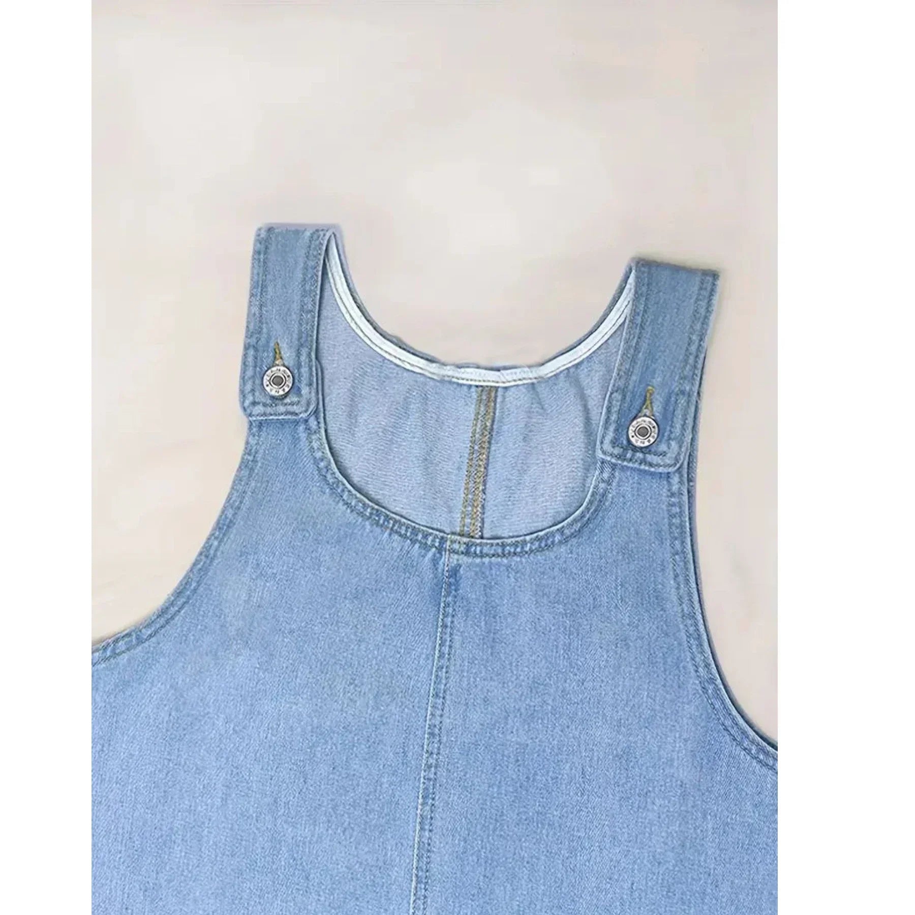 Georgia | Relaxed Denim-Look Dress