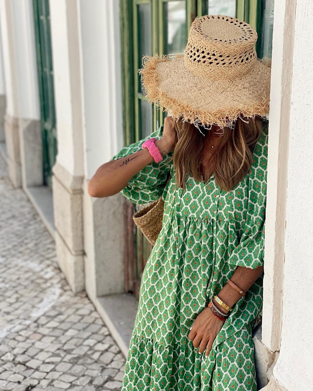 Léa | Bohemian V-Neck Maxi Dress