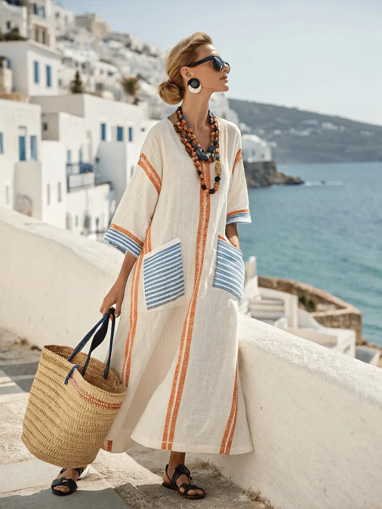 Séraphine | Flowing Breathable Maxi Dress