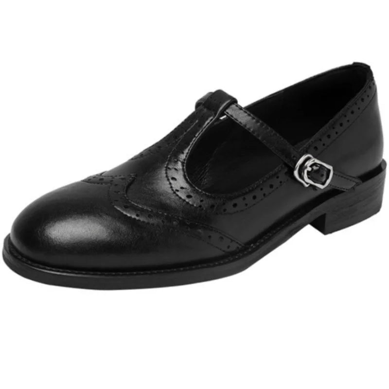 Mathilde | T-Strap Mary Jane Flats