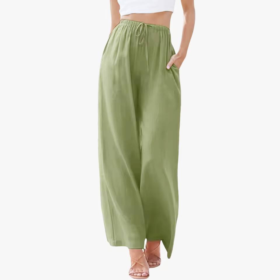Elodie | Wide-Leg Summer Trousers