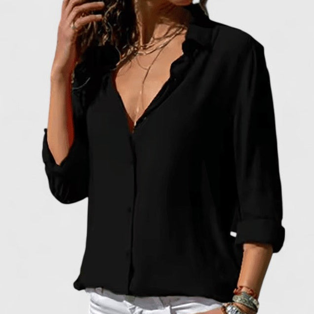 Isabelle | Lightweight Chiffon Blouse
