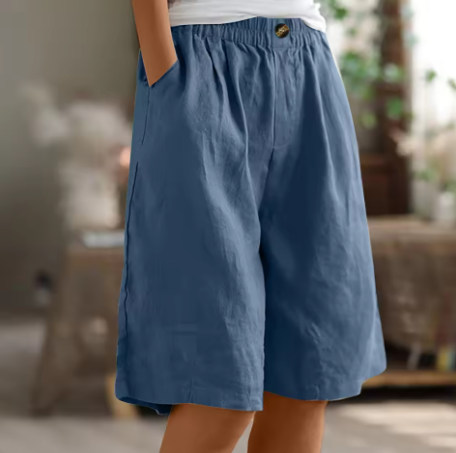 Chloé | Linen Comfort Relaxed Shorts