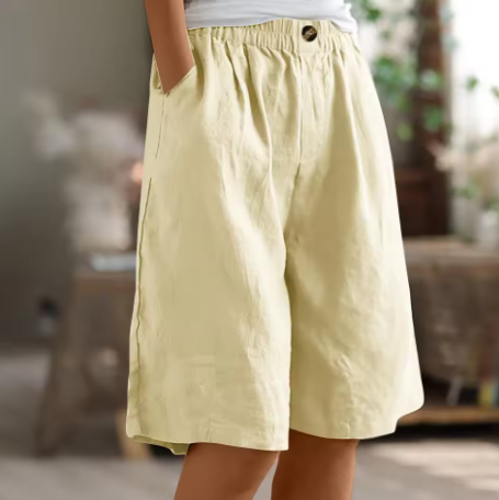 Chloé | Linen Comfort Relaxed Shorts