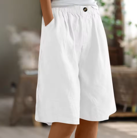 Chloé | Linen Comfort Relaxed Shorts