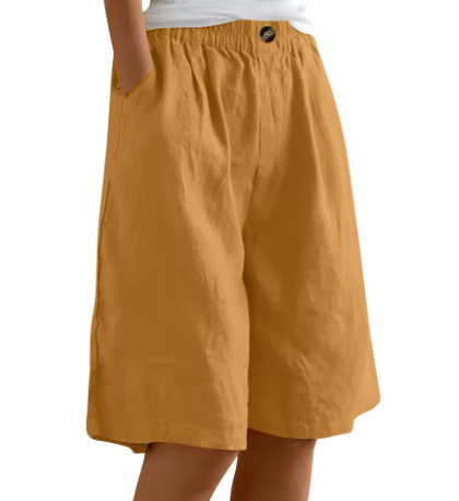 Chloé | Linen Comfort Relaxed Shorts