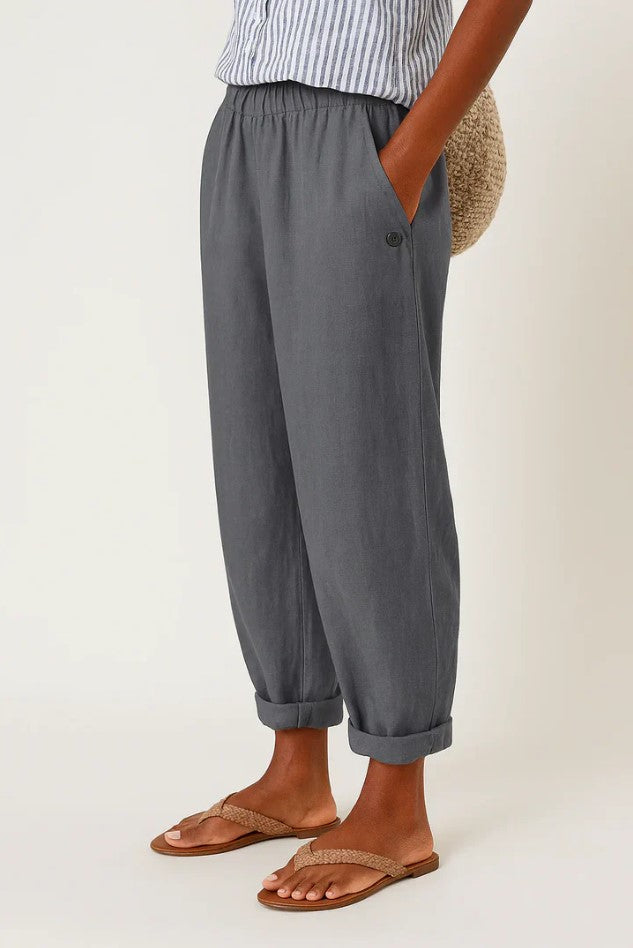 Léa | Linen-Cotton Summer Trousers