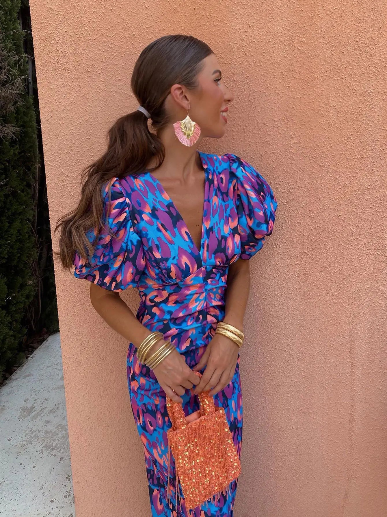 Refilwe | Elegant Puff Sleeve Summer Dress