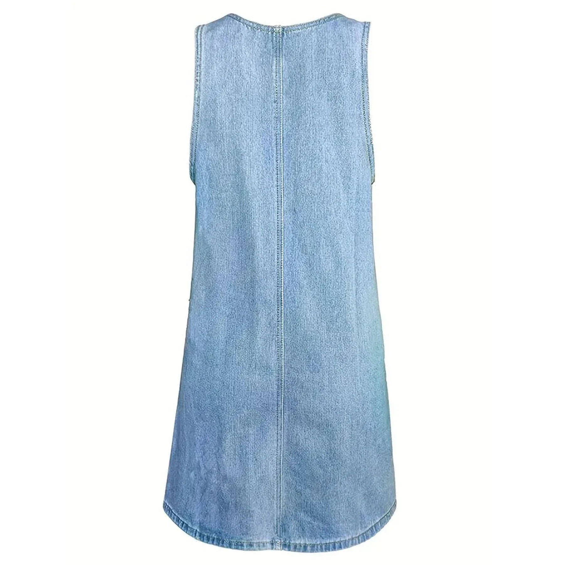 Celeste | Relaxed Denim-Look Dress