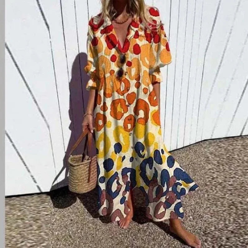 Sienna | Elegant Boho Maxi Dress