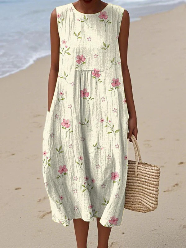 Anaïs | Floral Midi Dress
