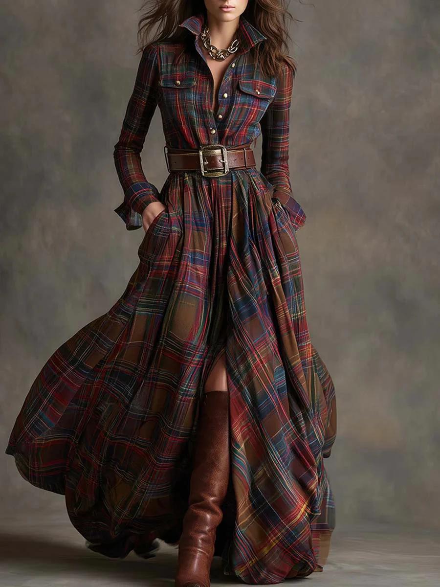 Amélie | Belted Shirt Dress
