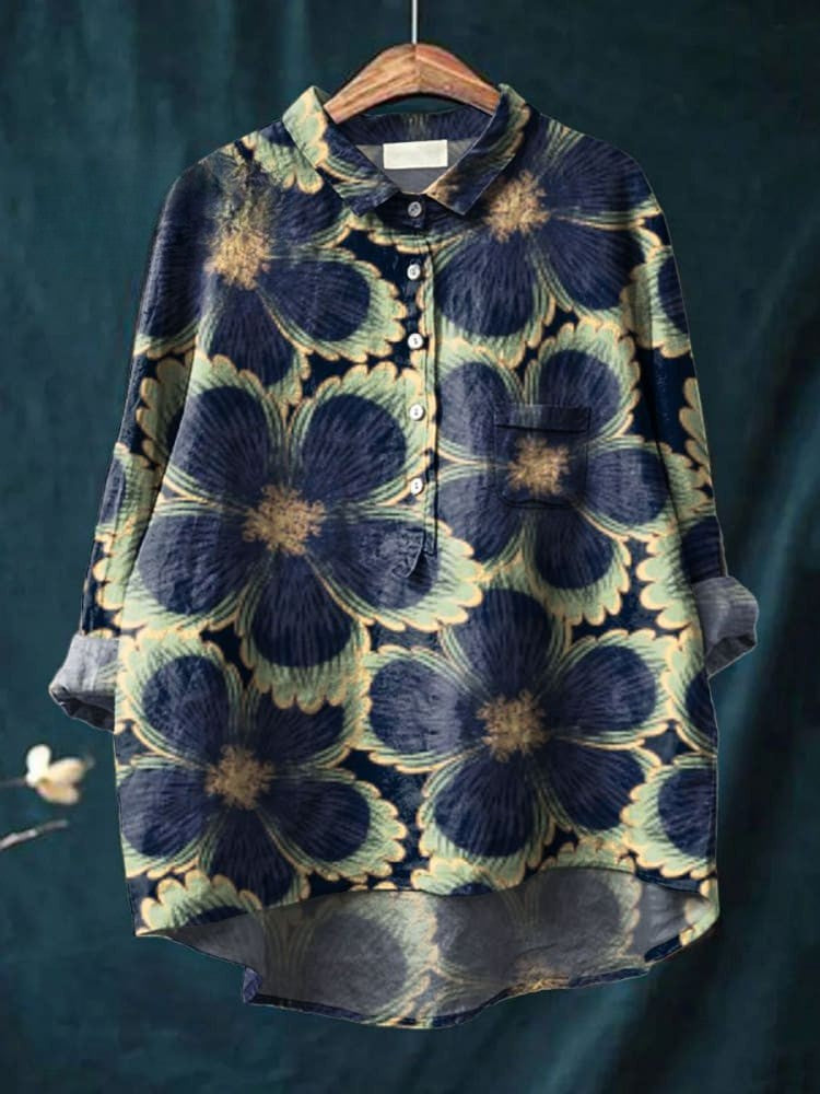 Celeste | Bold Floral Shirt