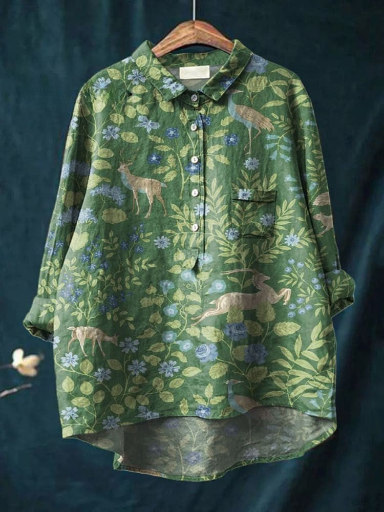 Amélie | Woodland Nature Shirt