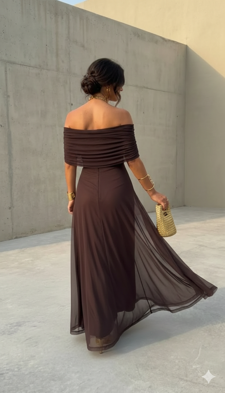 Lucia | Flowing Wide Maxi Dress