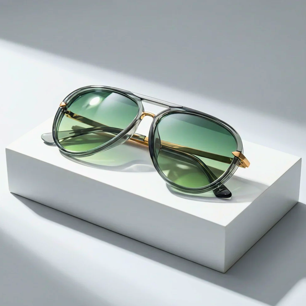 Ntlotleng | Bold Retro Aviator Sunglasses