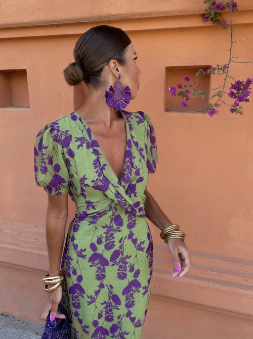 Refilwe | Elegant Puff Sleeve Summer Dress