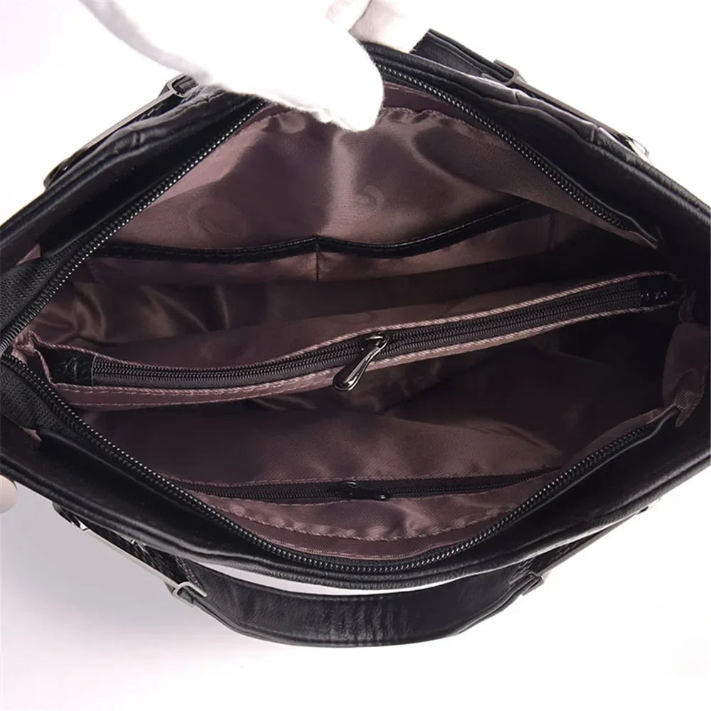 Nomcebo | Pebbled Leather Structured Tote