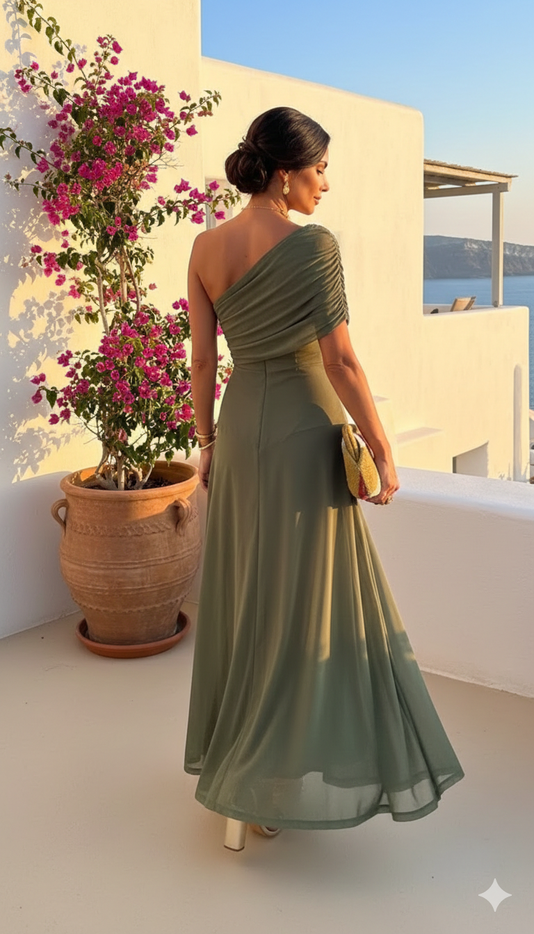 Lucia | Flowing Wide Maxi Dress