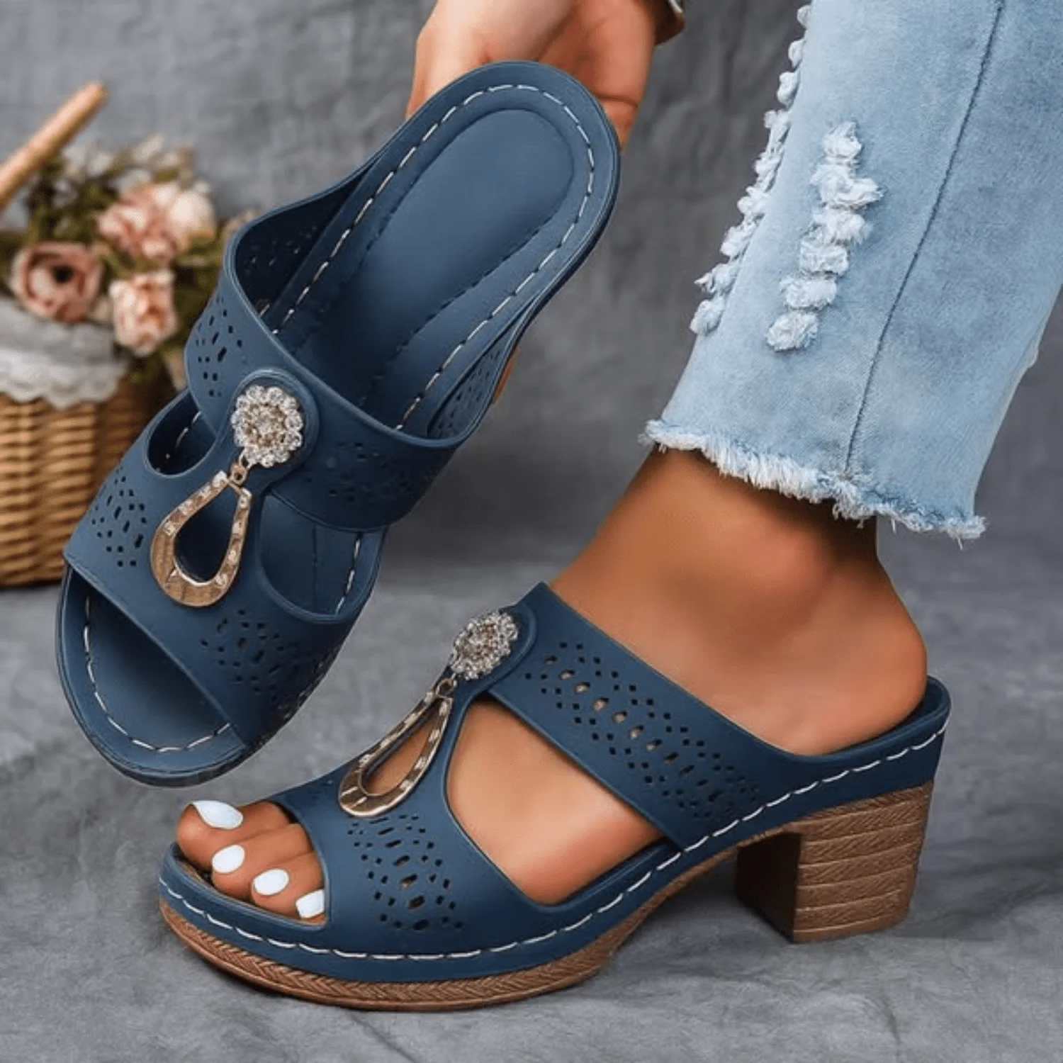 Segametsi | Chic Orthopedic Support Sandal