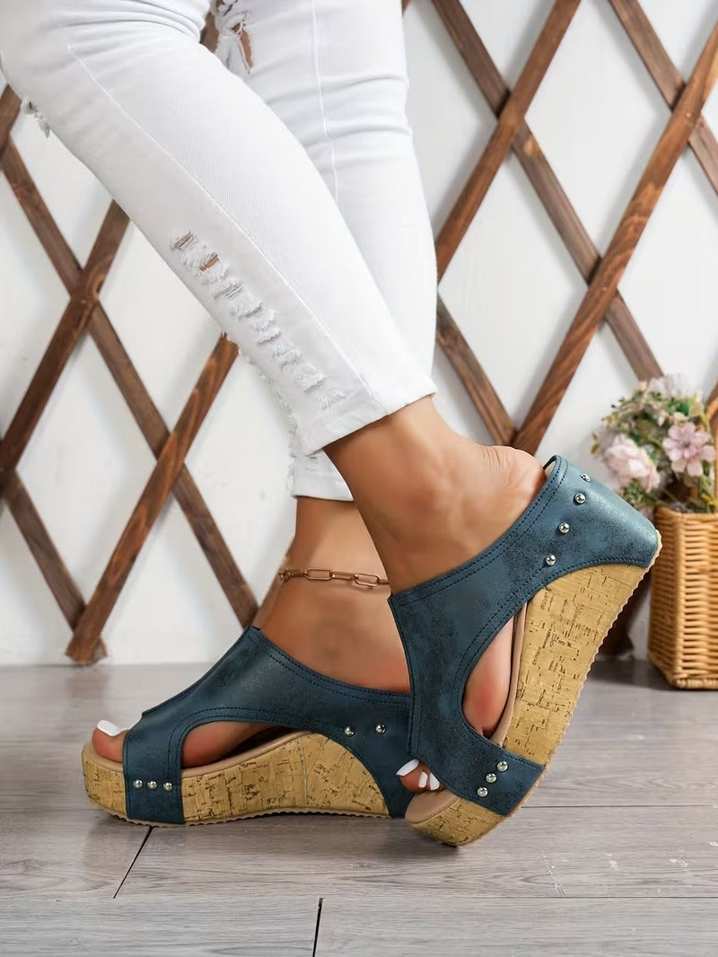 Nametso | Arch Support Wedge Sandals