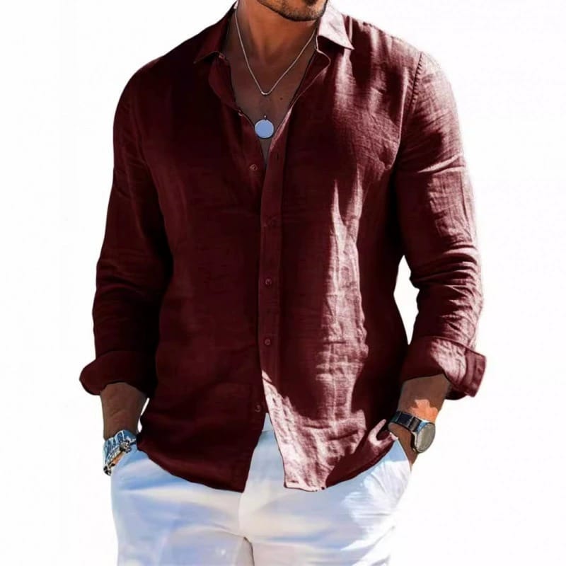 Lwandile | Cotton-Blend Relaxed Shirt