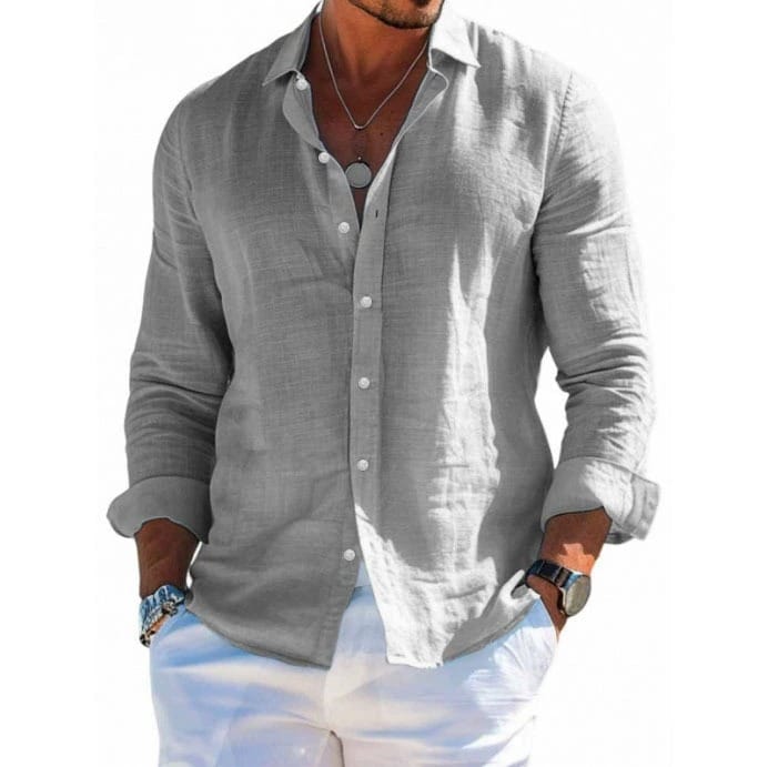 Lwandile | Cotton-Blend Relaxed Shirt