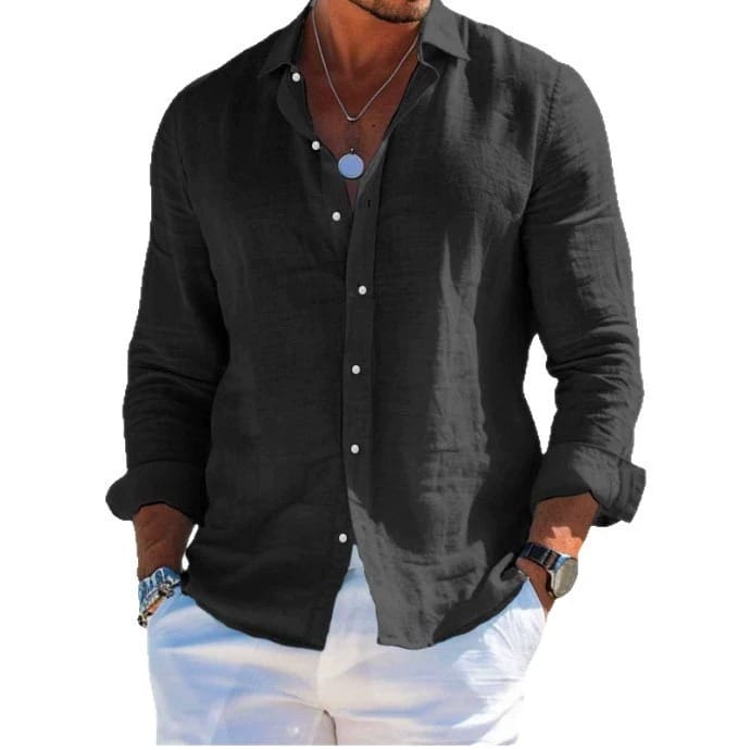Lwandile | Cotton-Blend Relaxed Shirt